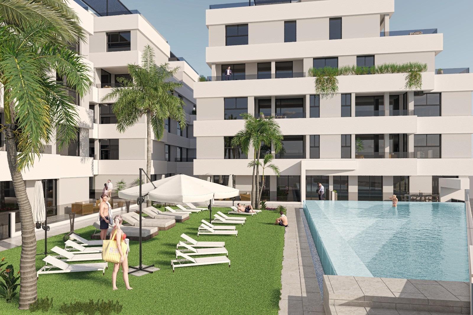 Wohnung mit 3 Zimmern und 2 Bädern ☀️ in San-pedro-del-pinatar, Spanien