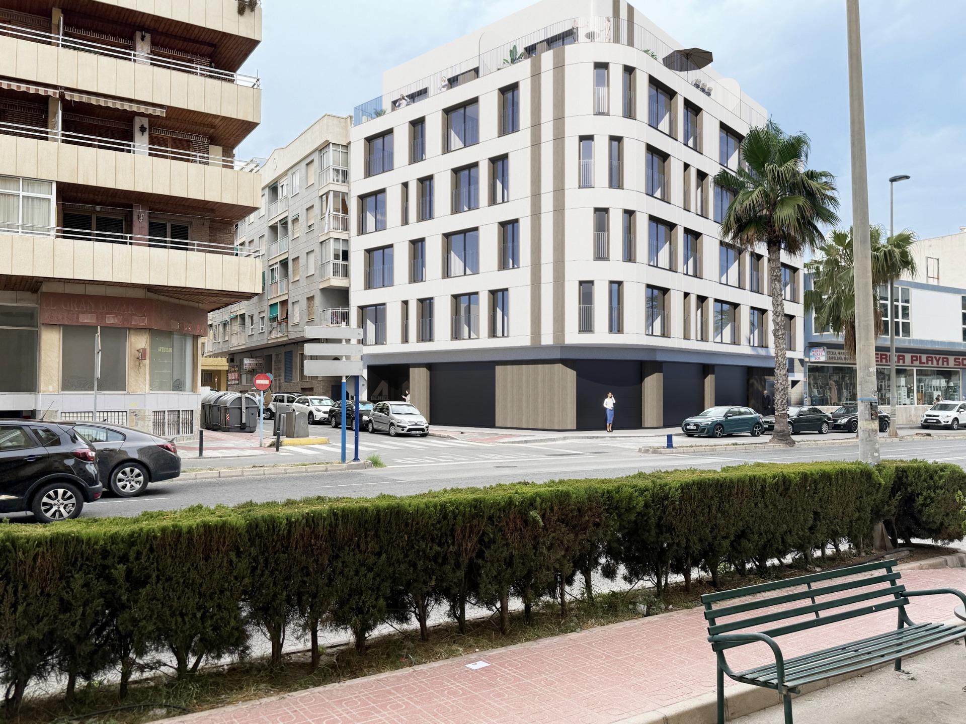 Elegantes Wohngebäude, 60 m vom Strand von El Acequion in Torrevieja entfernt☀️